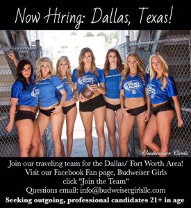 bud girls now hiring tw feb 16