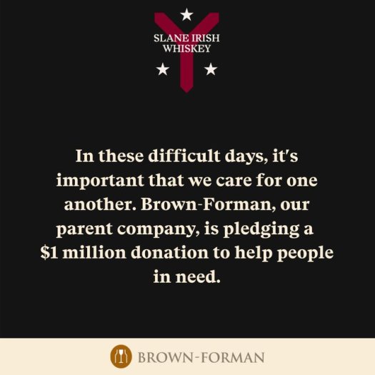 slane whiskey pledge