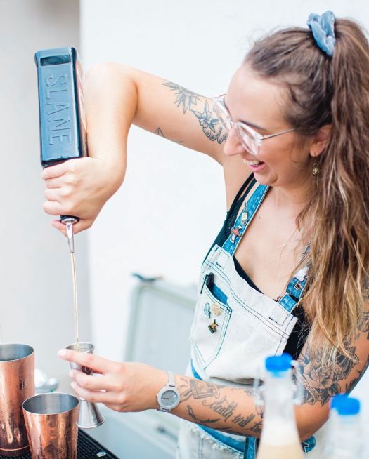 slane whiskey woman at home